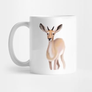 Cute Antelope Drawing Mug